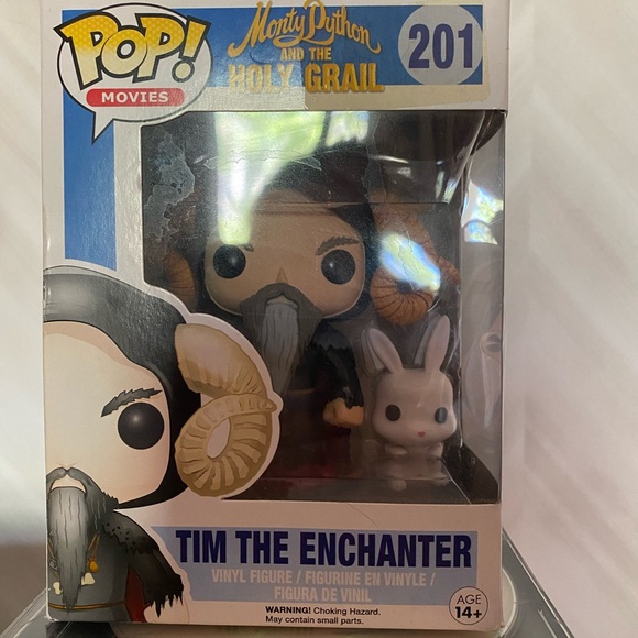 Funko Pop Tim the Enchanter with rabbit, NIB